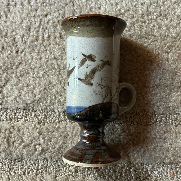 Vintage Otagiri Bird Footed Mug Irish Coffee - Picture 1 of 10